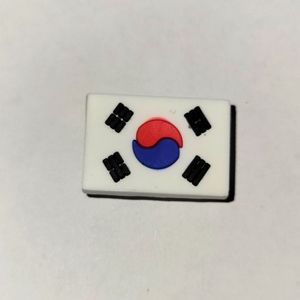 South Korea Flag Jibbitz Shoe Charm